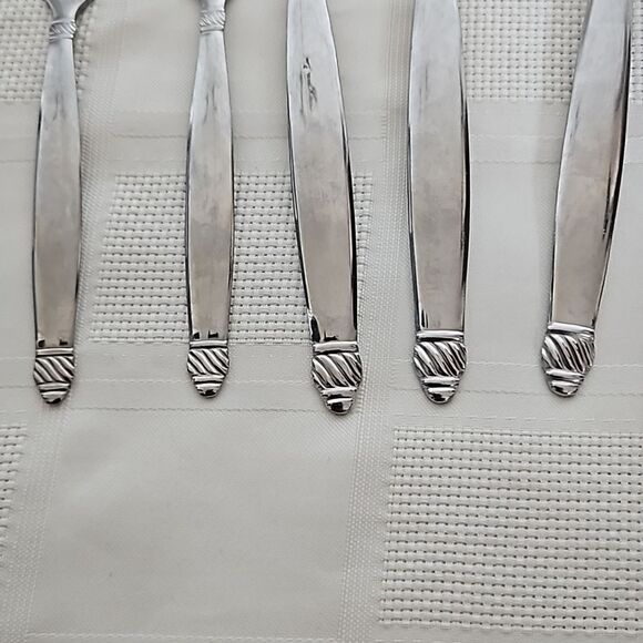 Onieda 5 Pieces Stainless Steel Serving Set 18/10 Silver - Picture 10 of 16